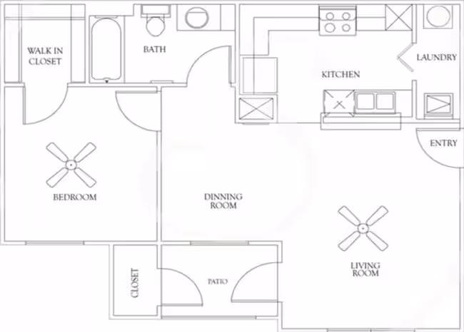 Unit 535 floor plan